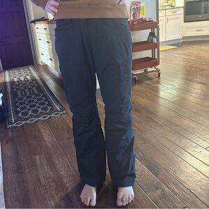 Women’s Black Salomon Snow Pants